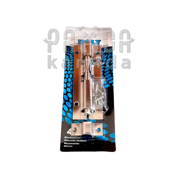 Grendel 4" Stainless Slot Pintu Jendela 4" stainless HOLY / YSK / KTS - Image 2