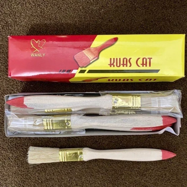 Kuas Cat 1/2 inch / Kuas cat kecil / Kuas Lukis 1/2in 0,5inch